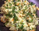 A picture of step 10 of South Indian Rava Upma.