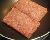 A picture of step 2 of Brad's seven layer dip to feed an army.
