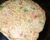 A picture of step 3 of Oats Uttapam.