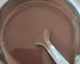 A picture of step 4 of Chocolate custard (eggless, rich & creamy).