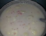 Foto langkah ke 6 dari resep Es Pallu Butung with Vla Mutiara Khas Kota Makassar.