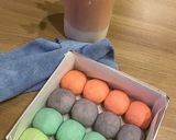 Foto langkah ke 4 dari resep Unicorn milk bun.