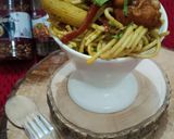 पास्ता नूडल्स विथ गोभी मंचूरियन (Pasta Noodles with Gobhi Manchurian recipe in Hindi) रेसिपी चरण 5 फोटो