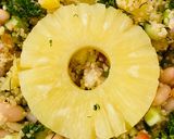 A picture of step 4 of Quinoa and White Kidney Beans Salad.