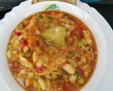 Foto del paso 4 de la receta: Judías blancas compuestas con verduras otoñales