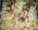 A picture of step 18 of Fish biryani.