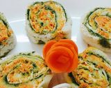 A picture of step 9 of Pinwheel Sandwich.