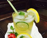 A picture of step 3 of Lemongrass Lemonade.