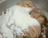 A picture of step 1 of Wheat flour and Rawa ladoo.