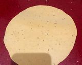 A picture of step 2 of Chora Fari Fafra (savoury snack).