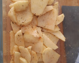 Foto del paso 3 de la receta: Gajos de patatas especiadas al microondas