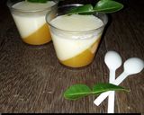 Foto langkah ke 7 dari resep Puding Jeruk Lapis Susu.