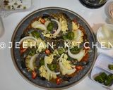 Foto langkah ke 2 dari resep Black PIZZA With Shrimp, Pineapple, and Serrano Peppers.