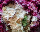 A picture of step 5 of Beetroot falafel Ragi pockets.