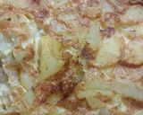Foto del paso 4 de la receta: Tortilla de papas jamón y queso
