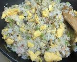 A picture of step 6 of Japanese Fried Rice.