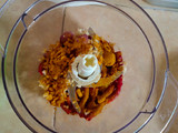 Nasi goreng kikil kambing simpel