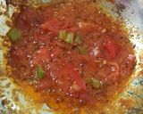 A picture of step 5 of Methi papad sabzi (Fenugreek).