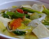 Hình bước làm 6 của món Chua cay...Canh chua chay