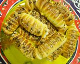 صورة لخطوة 6 من وصفة فطاير بالجبنه والزعتر 🥰