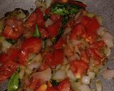 A picture of step 2 of Susla / Pori Upma.