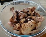 A picture of step 1 of Oriental Chicken Wings.