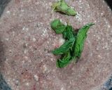 A picture of step 4 of Beet root Raita with Sabja seeds.