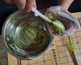 氣炸鍋-台式馬卡龍 (抹茶口味)的食譜步驟3照片