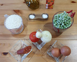 Foto del paso 1 de la receta: *Arroz con cúrcuma y guisantes*
