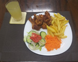 A picture of step 3 of Carrot Salad#4 week contest.