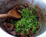 A picture of step 6 of Fried liver.