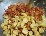 Foto langkah ke 3 dari resep Soun Goreng Campur Kulit Melinjo.