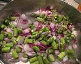 A picture of step 2 of One Pot Sausage Rice.
