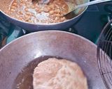 A picture of step 9 of Chole -puri.