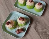 Cara Membuat Bolu Susu Lembang Rasa Pandan Topping Keju amp Coklat Belgia 8