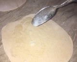 A picture of step 2 of Mettha parhatha 🥰🥰🥰.