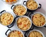 Une image de l'étape 3 de Crumble pommes mirabelles.
