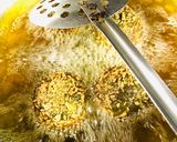 A picture of step 12 of Deep fried Kofta shaam savera in makhani gravy.