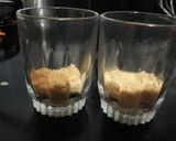 A picture of step 7 of Parle g Biscuit Pudding.