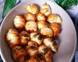 Une image de l'étape 3 de Croissants 🥐 saumon et blanc de poulet.