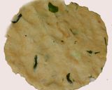 A picture of step 2 of Makki ki rotti.