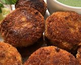 A picture of step 5 of Anda Kabab.