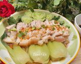 Hình bước làm 1 của món Mâm cơm nhiều màu xanh