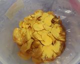 Foto langkah ke 6 dari resep Keripik kentang (potato chip) bumbu tabur homemade (W#49).