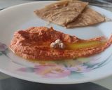 A picture of step 10 of Chilli Tomato Hummus.