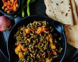 લીલી ચોળી બટેકા નું શાક (Lili Chori Bataka Shak Recipe In Gujarati) રેસીપી સ્ટેપ3ફોટો