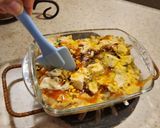 A picture of step 6 of Smashed Potatoes.