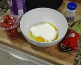 Foto del paso 3 de la receta: Pudín de espárragos y tomates cereza