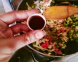 A picture of step 3 of Chowmein.