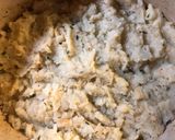 A picture of step 6 of Shepherd’s pie with a celeriac mash - vegan.